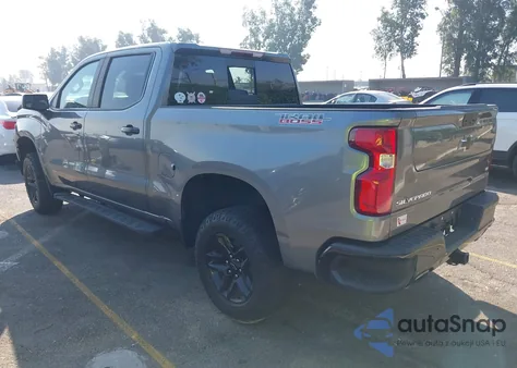 2021 Chevrolet Silverado 1500 4Wd Short Bed Lt Trail Boss z USA, uszkodzony, nr VIN 3GCPYFED0MG443224
